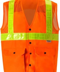 8138MC-2 L Contrast High-Viz Vest