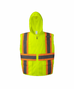 HM7048C-2 - Hooded Safety Vest