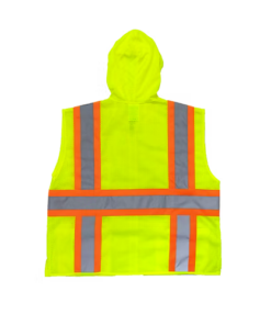 HM7048C-2 - Hooded Safety Vest