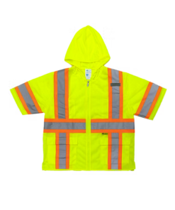 HM7148C-3 - Hooded Mesh Vest