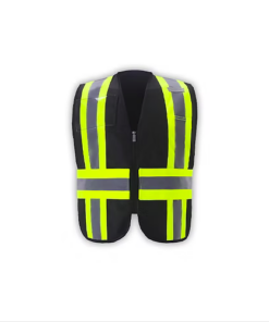 IC110BK - Black Contrast Incident Command Vest