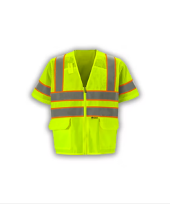 MS539C-3 - Contrast High Viz Vest