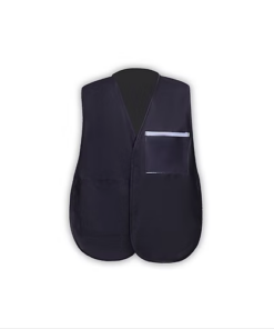 SB CL-BK - Black Radiant Color Lightweight Safety Vest