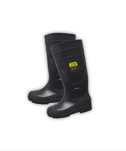 SPT-16 - Plain Toe PVC Knee Boots