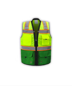 SV544GRC-2 - Green Premium Surveyor Vest