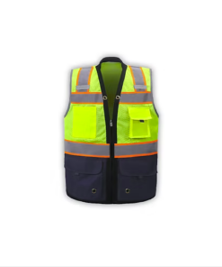 SV544NVC-2 - Navy Blue Premium Surveyor Vest