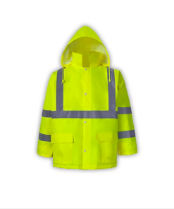 155C-3 - Light Weight Hi Viz Rain Jacket