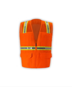 8038M - Multi-pocket Mesh Safety Vest