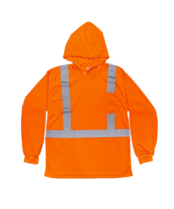 HTLB123C-2 - Hooded Long Sleeve T-shirt