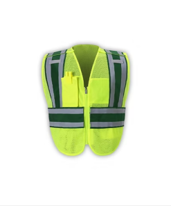PWB503GR - High Viz Green Public Safety Vest