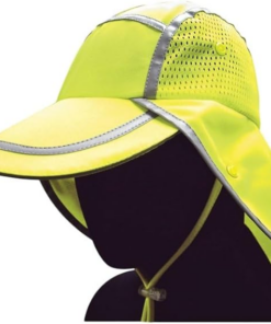 SUNHAT - High-Viz Sunhat Lime