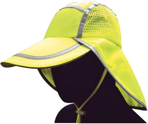 SUNHAT - High-Viz Sunhat Lime