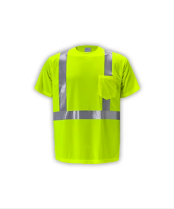 TB105C-2 - High Viz Short Sleeve Birdseye T-shirt