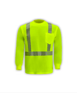 TL125C-2 - High Viz Long Sleeve Jersey T-shirt