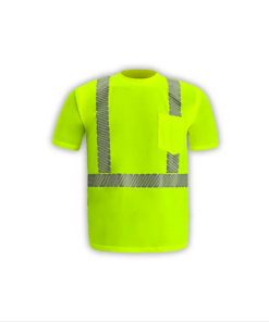 TS105C-2 - High Viz Short Sleeve Jersey T-shirt
