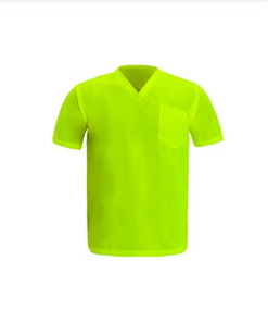 TSBE115 - V-Neck Short Sleeve Birdseye T-shirt