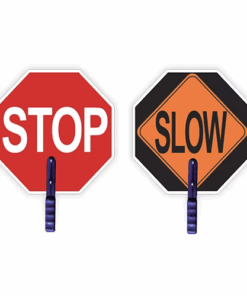 1865E - Engineering Grade Stop/Slow Traffic Safety Paddle