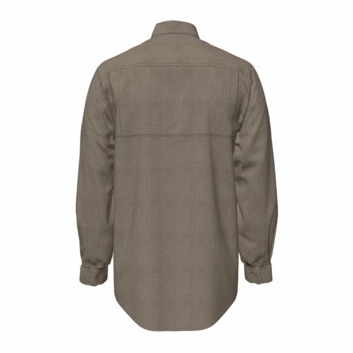 112319239 - Wrangler® FR Vented Work Shirt - Khaki - Image 4
