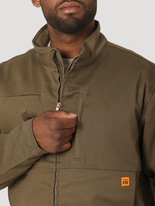 112319240 - Wrangler® FR Work Jacket - Fallen Rock - Image 6