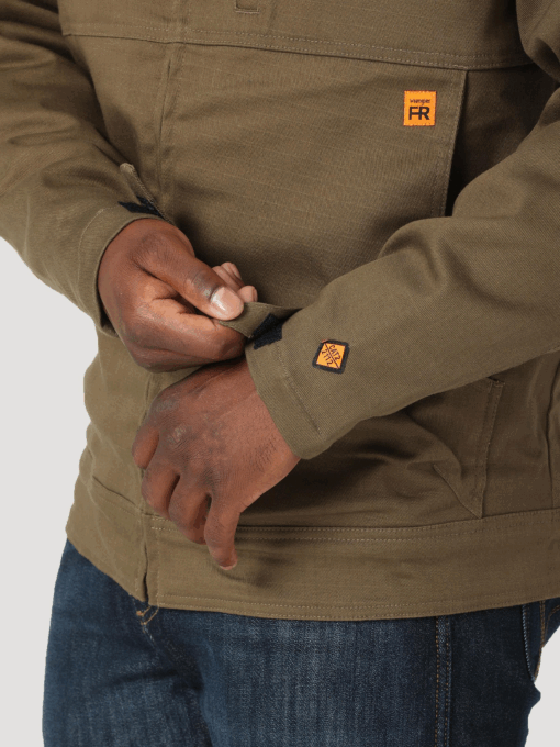112319240 - Wrangler® FR Work Jacket - Fallen Rock - Image 8