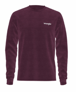 112335426 - Wrangler® FR Flame Resistant Graphic Long Sleeve T-Shirt - Wine