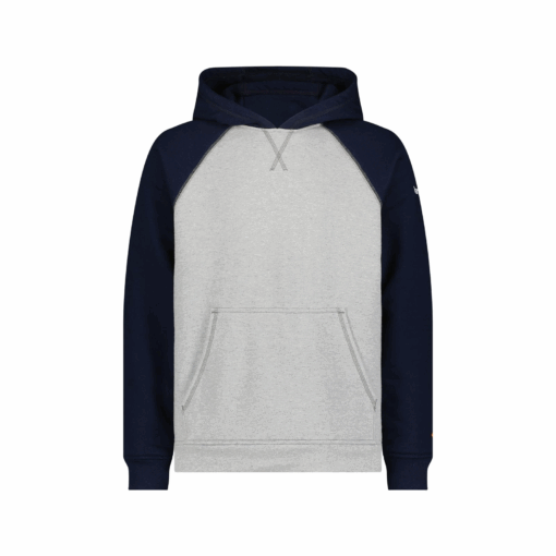 112365471 - Wrangler® FR Flame Resistant Hoodie - Navy / Grey