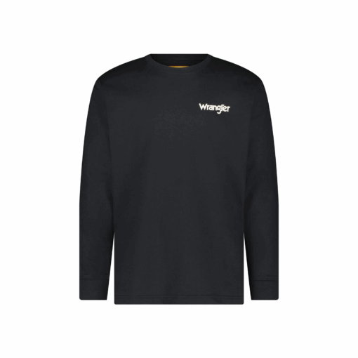 112366291 - Wrangler® FR Flame Resistant Graphic Long Sleeve T-Shirt - Black