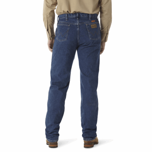 FR13MMS - Wrangler® FR Flame Resistant Original Fit Jean - Stonewash - Image 2