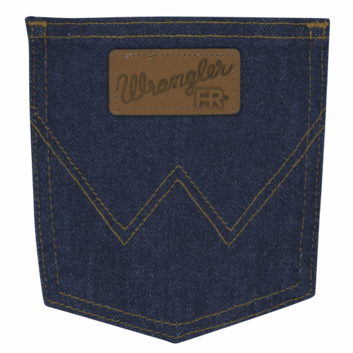 FR13MWZ - Wrangler® FR Flame Resistant Original Fit Jean - Prewash - Image 4