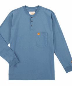 FR161IN - Wrangler® FR IL Henley - Indigo