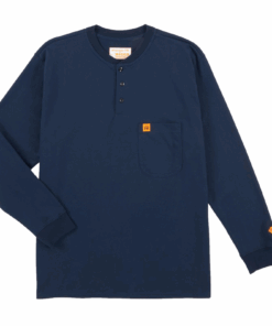 FR161NV - Wrangler® FR IL Henley - Navy