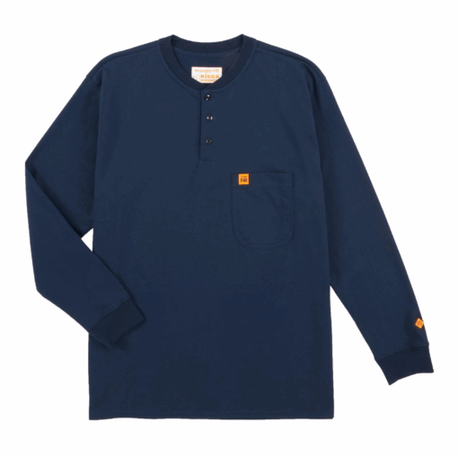 FR161NV - Wrangler® FR IL Henley - Navy