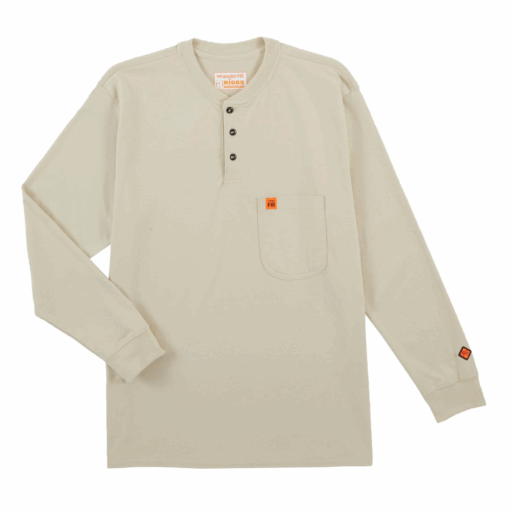 FR161SD - Wrangler® FR IL Henley - Sand