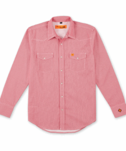 FR169RD - Wrangler® FR Flame Resistant 20X Snap Shirt - Red