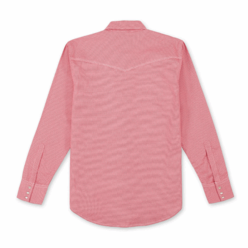 FR169RD - Wrangler® FR Flame Resistant 20X Snap Shirt - Red - Image 2
