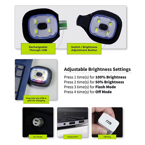 High Visibility LED Vest - Image 3