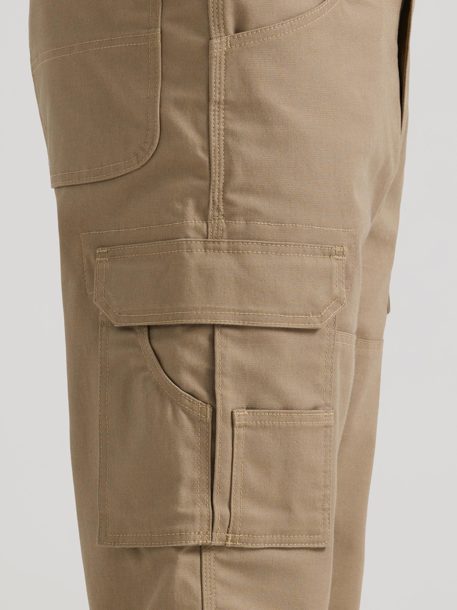 112343590 - Wrangler® FR Flame Resistant Ranger Pant - Relaxed Fit - Khaki - Image 6