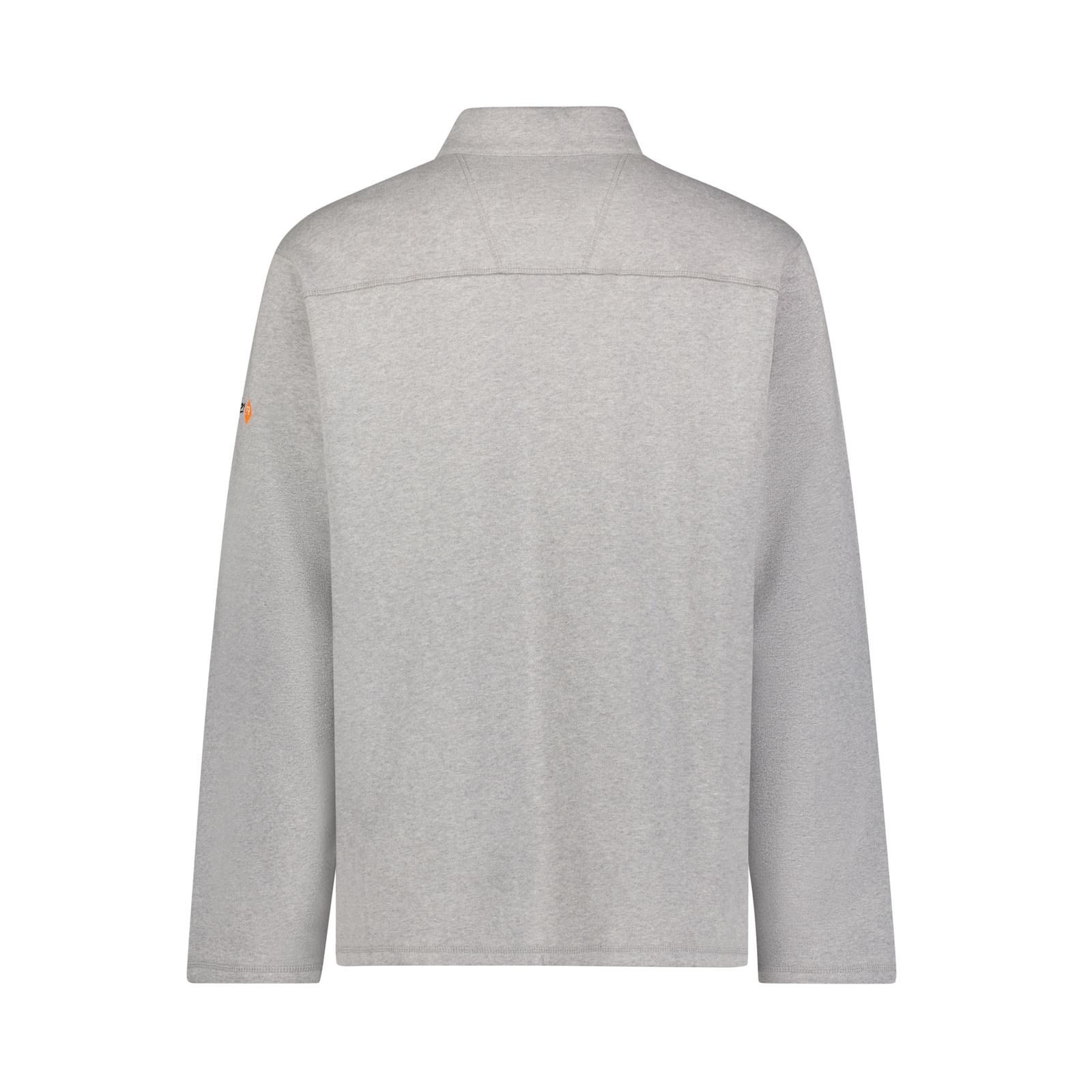 112350882 - Wrangler® FR Quarter Zip Pullover - Grey Heather - Image 2