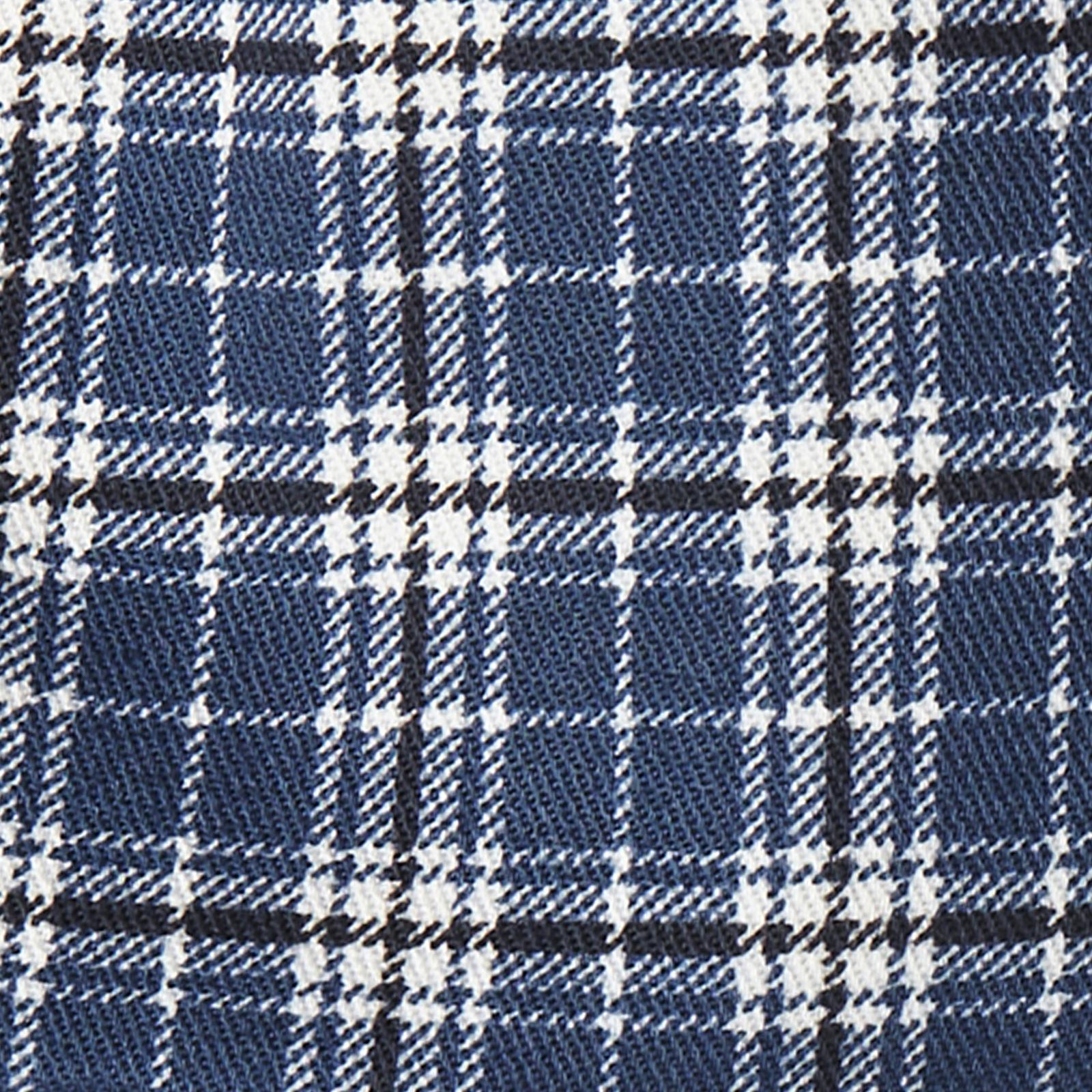 FR122BW - Wrangler® FR Flame Resistant Long Sleeve Work Shirt - Navy Plaid - Image 7