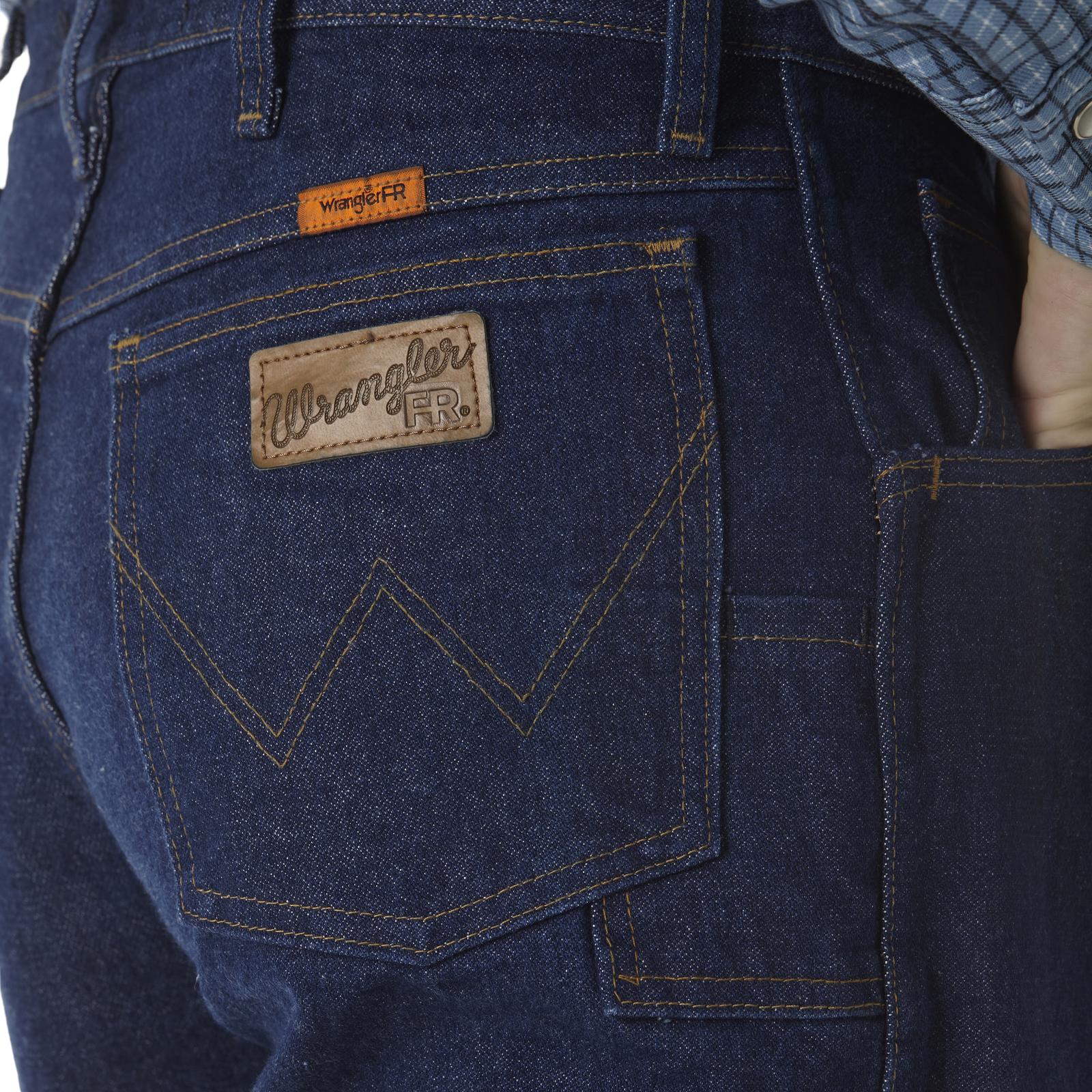 FR31MWZ - Wrangler® FR Flame Resistant Relaxed Fit Jean - Prewash - Image 7