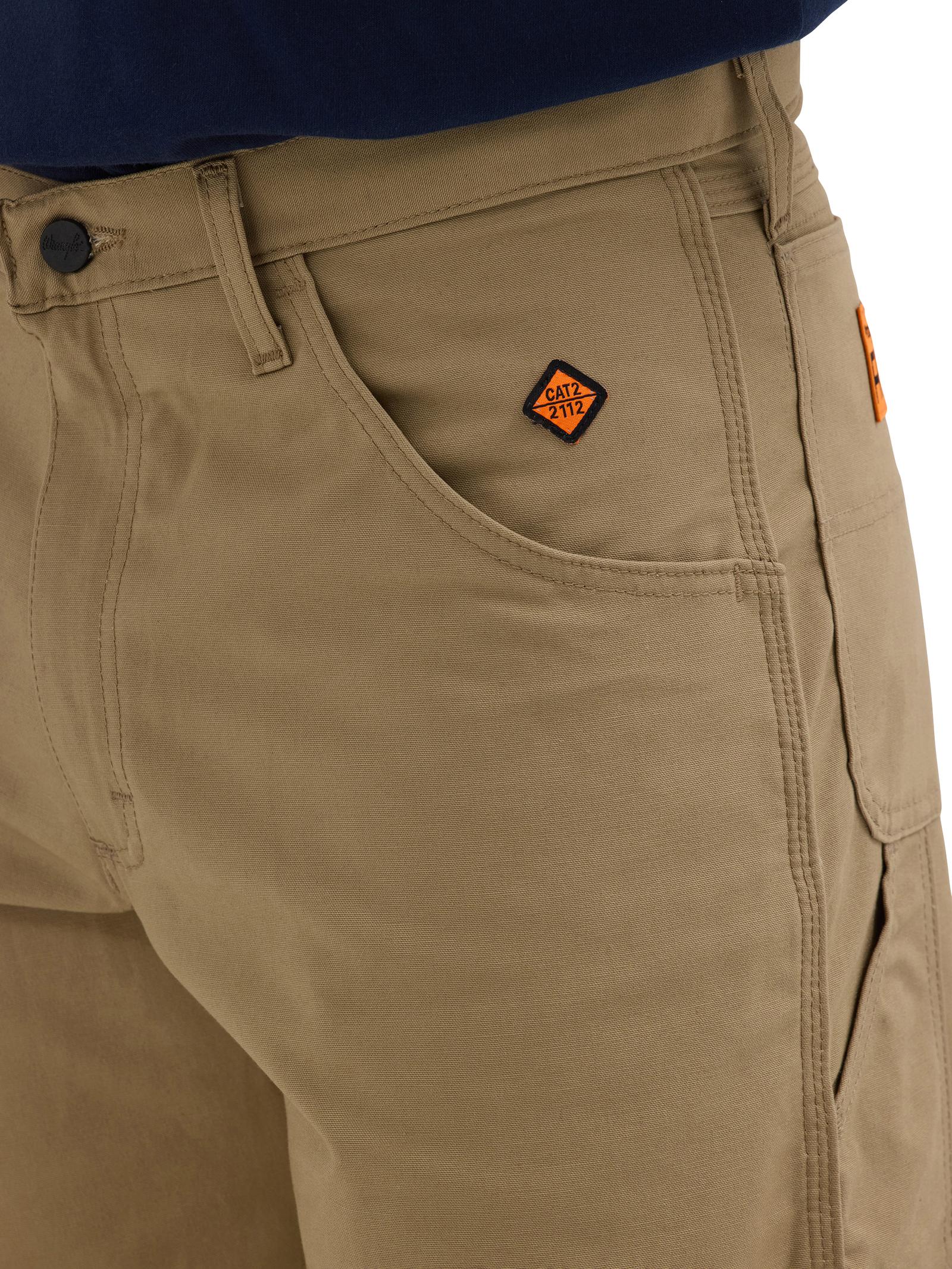 FR3W02K - Wrangler® FR Flame Resistant Carpenter Jean - Khaki - Image 6