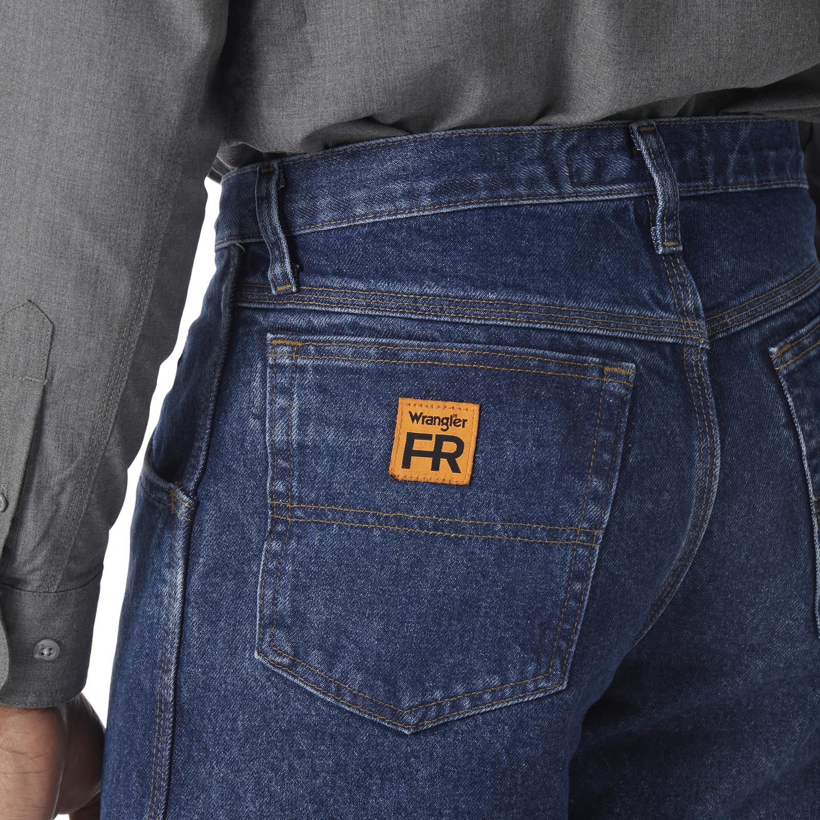 FR3W050 - Wrangler® FR Flame Resistant Relaxed Fit Jean - Stonewash - Image 6