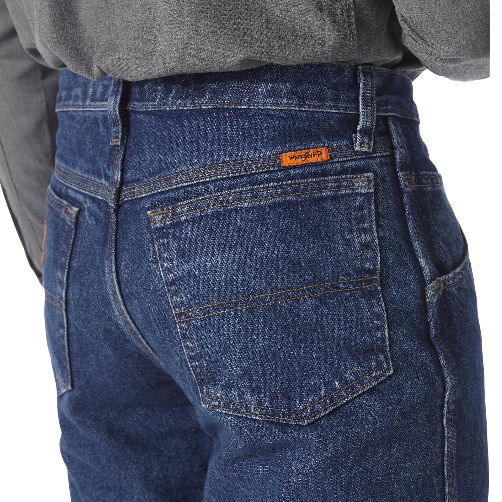 FR3W050 - Wrangler® FR Flame Resistant Relaxed Fit Jean - Stonewash - Image 7