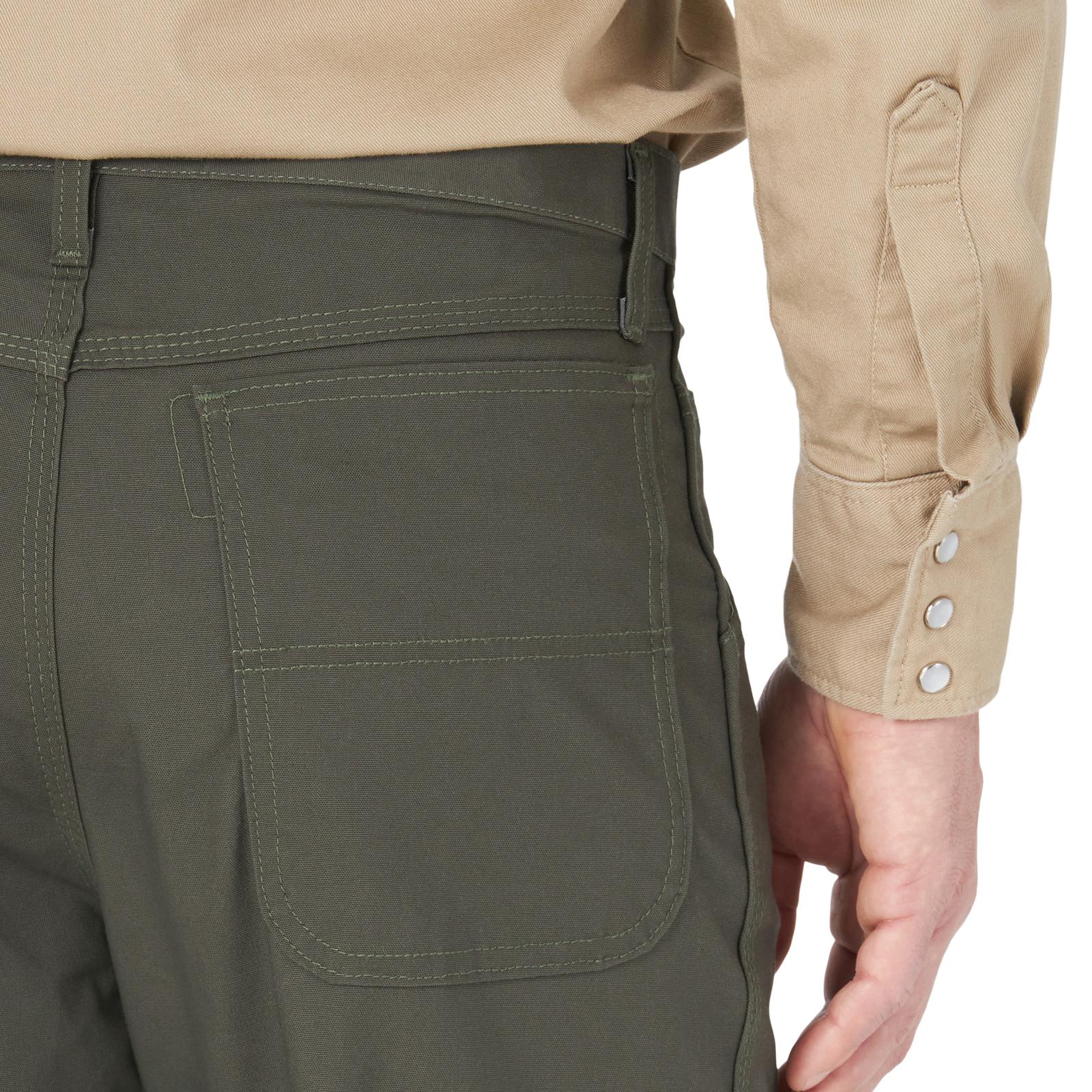 FR3WACG - Wrangler® FR Flame Resistant Carpenter Jean - Relaxed Fit - Loden - Image 6
