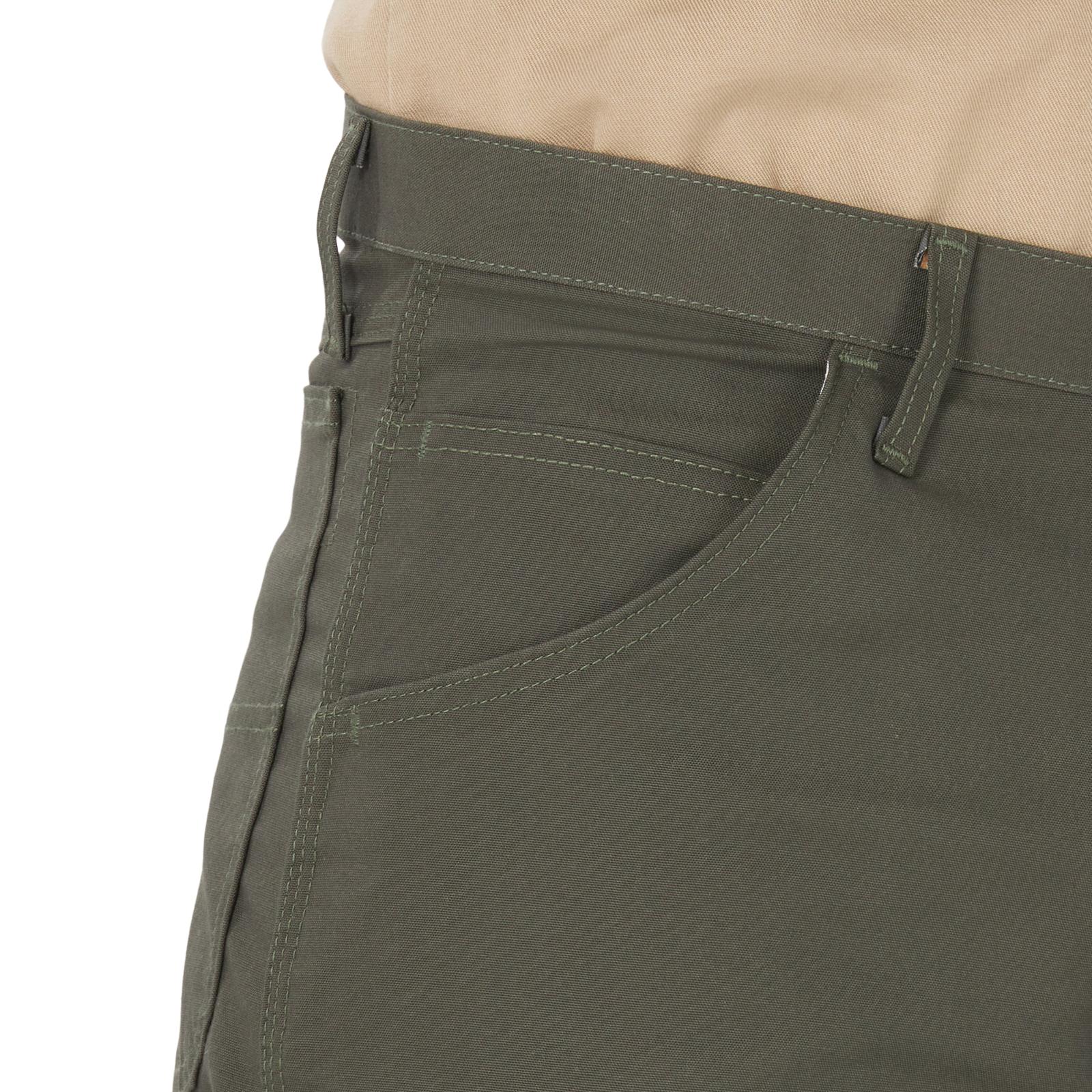 FR3WACG - Wrangler® FR Flame Resistant Carpenter Jean - Relaxed Fit - Loden - Image 10