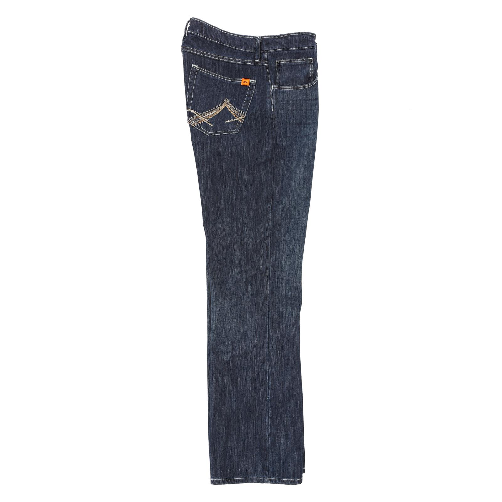 FR42MWR - Wrangler® FR 20X® Vintage Boot Jean - Rinse Wash - Image 4