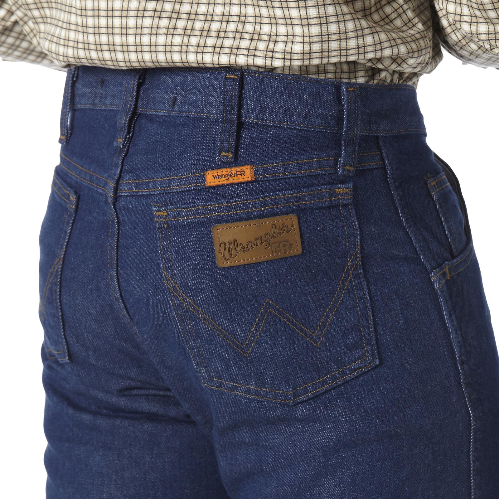 FR47MLW - Wrangler® FR Lightweight Regular Fit Jean - Prewash - Image 4