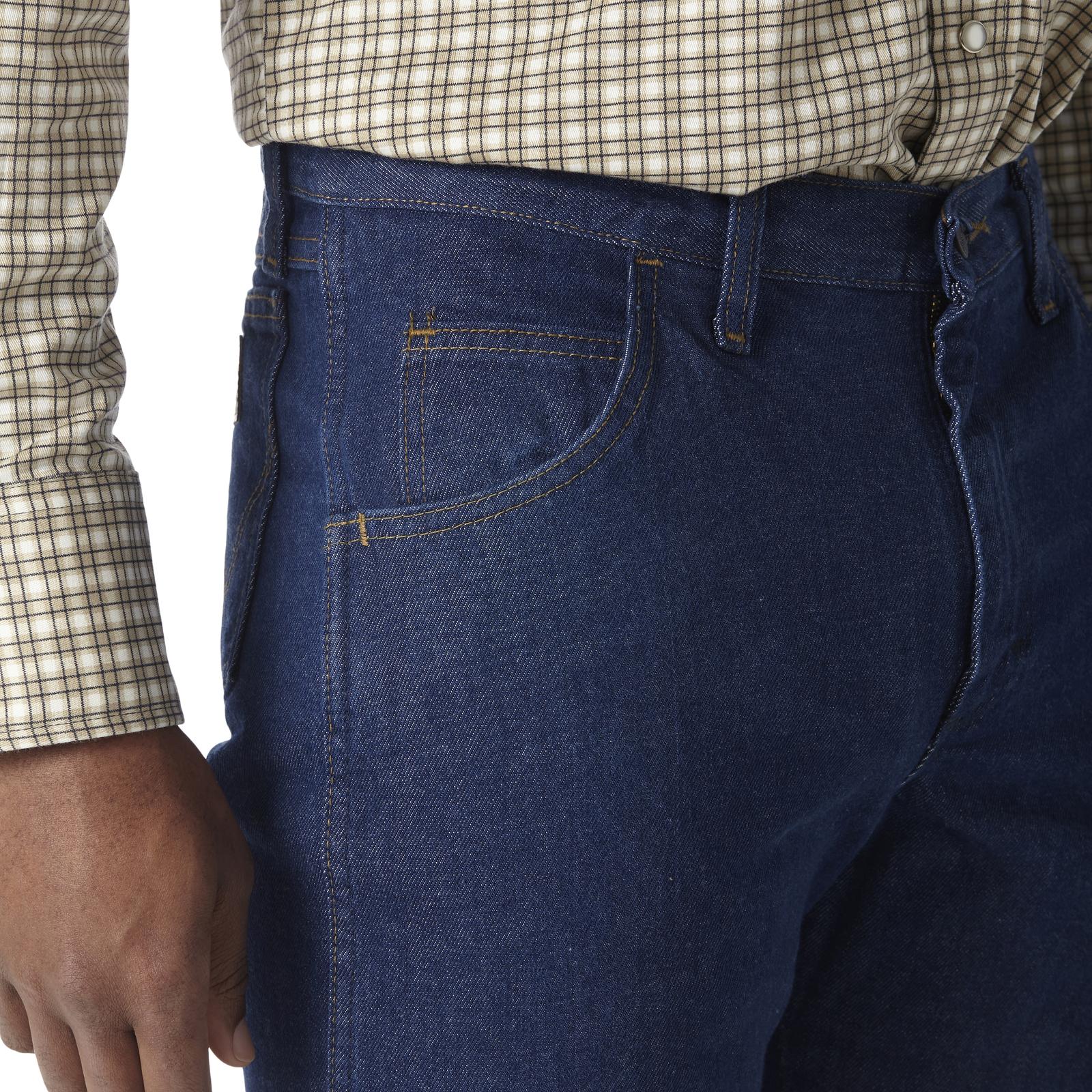 FR47MLW - Wrangler® FR Lightweight Regular Fit Jean - Prewash - Image 5