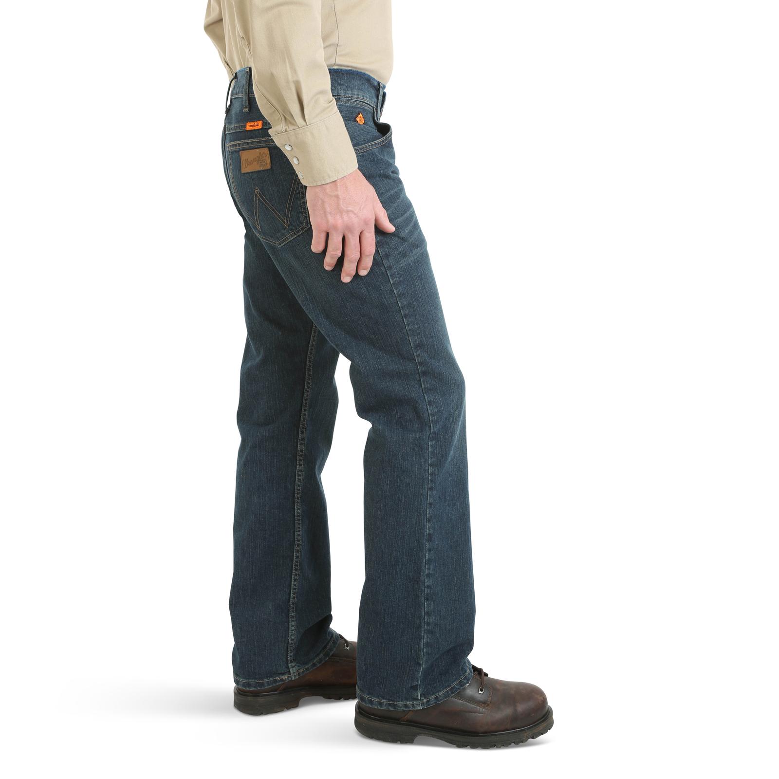 FR77MCN - Wrangler® FR Flame Resistant Advanced Comfort Slim Boot Jean - Caden - Image 3