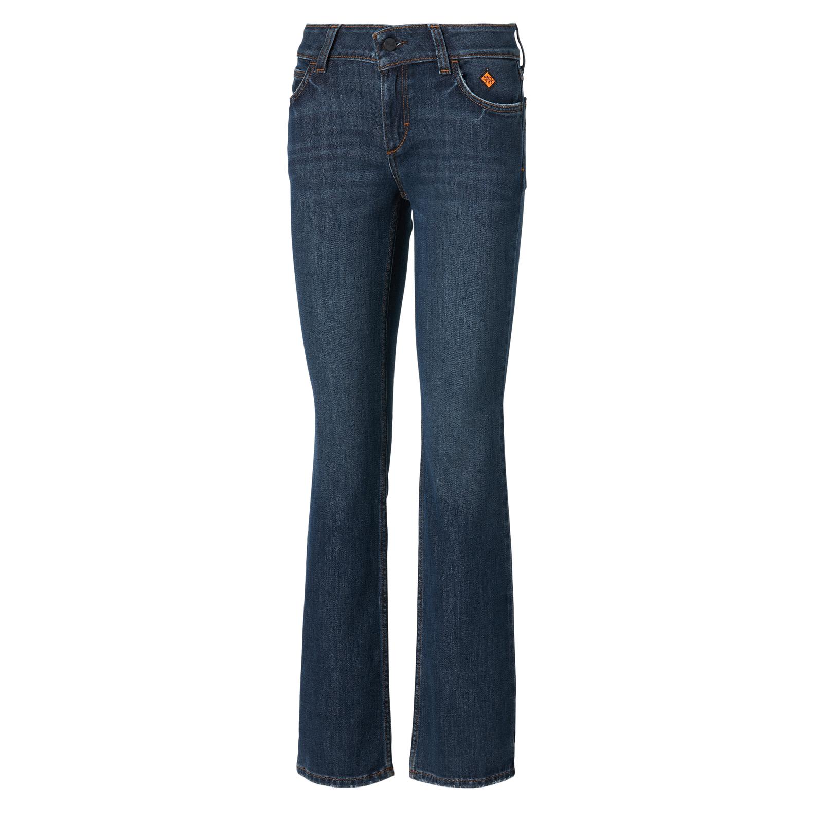 FRAC9BF - Wrangler® FR Flame Resistant Retro Mae Boot Cut Jean - Denim - Image 2